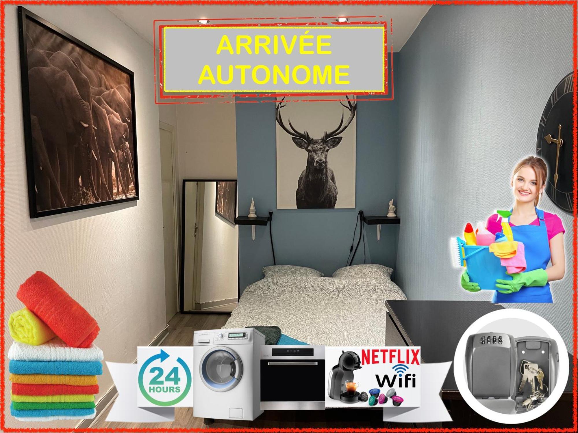 Appartamento 010 Chic & Cosy F1 29M2 Hypercentre Wifi Smart Tv Netflix Saint-Etienne  Esterno foto